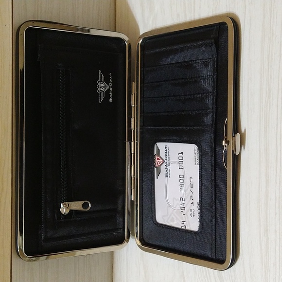 The Nightmare Before Christmas Jack & Sally Greyscale Hinged Wallet - Picture 5 of 5